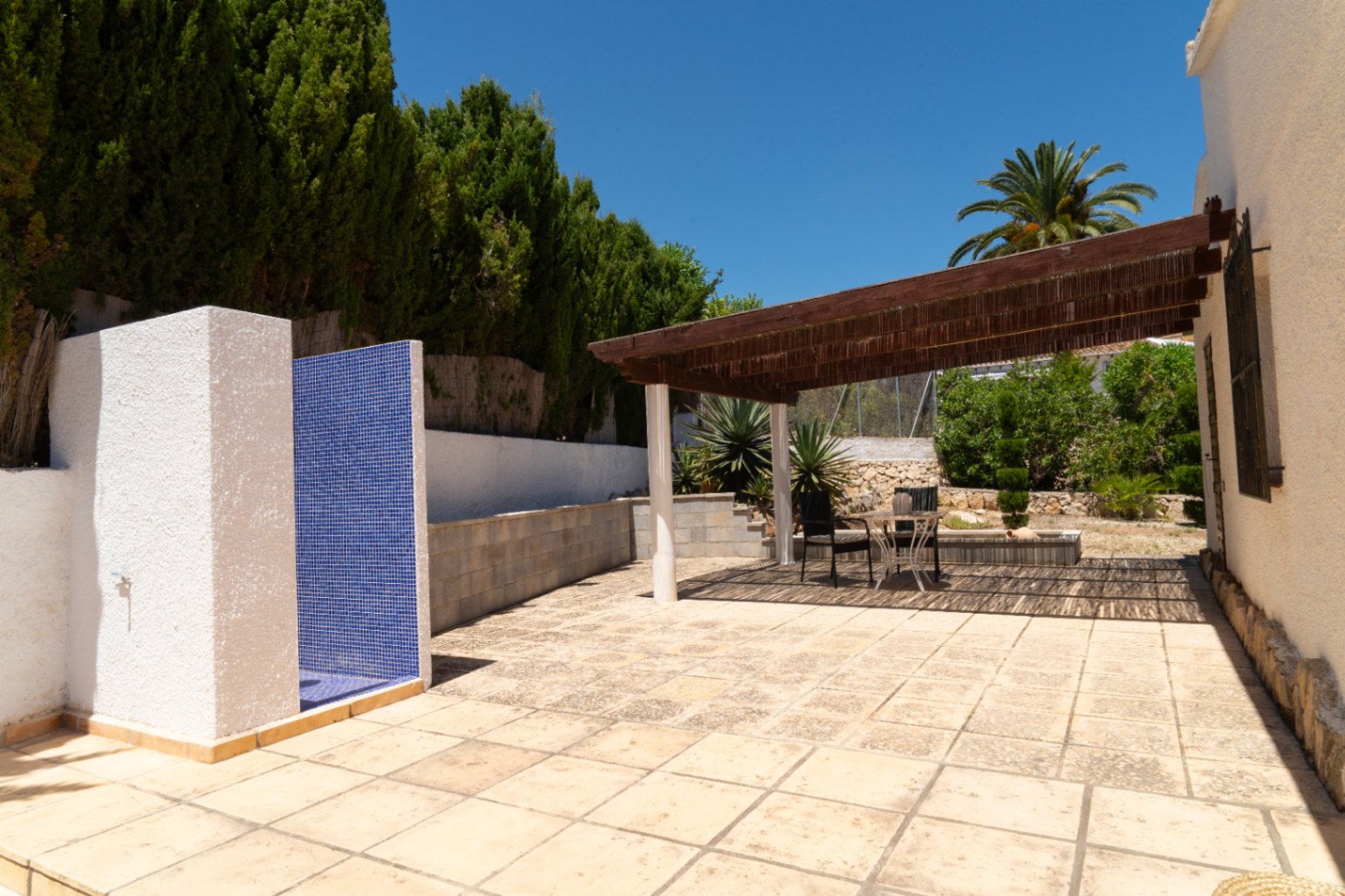Chalet en venta en Moraira, La Sabatera - 2 dormitorios y piscina