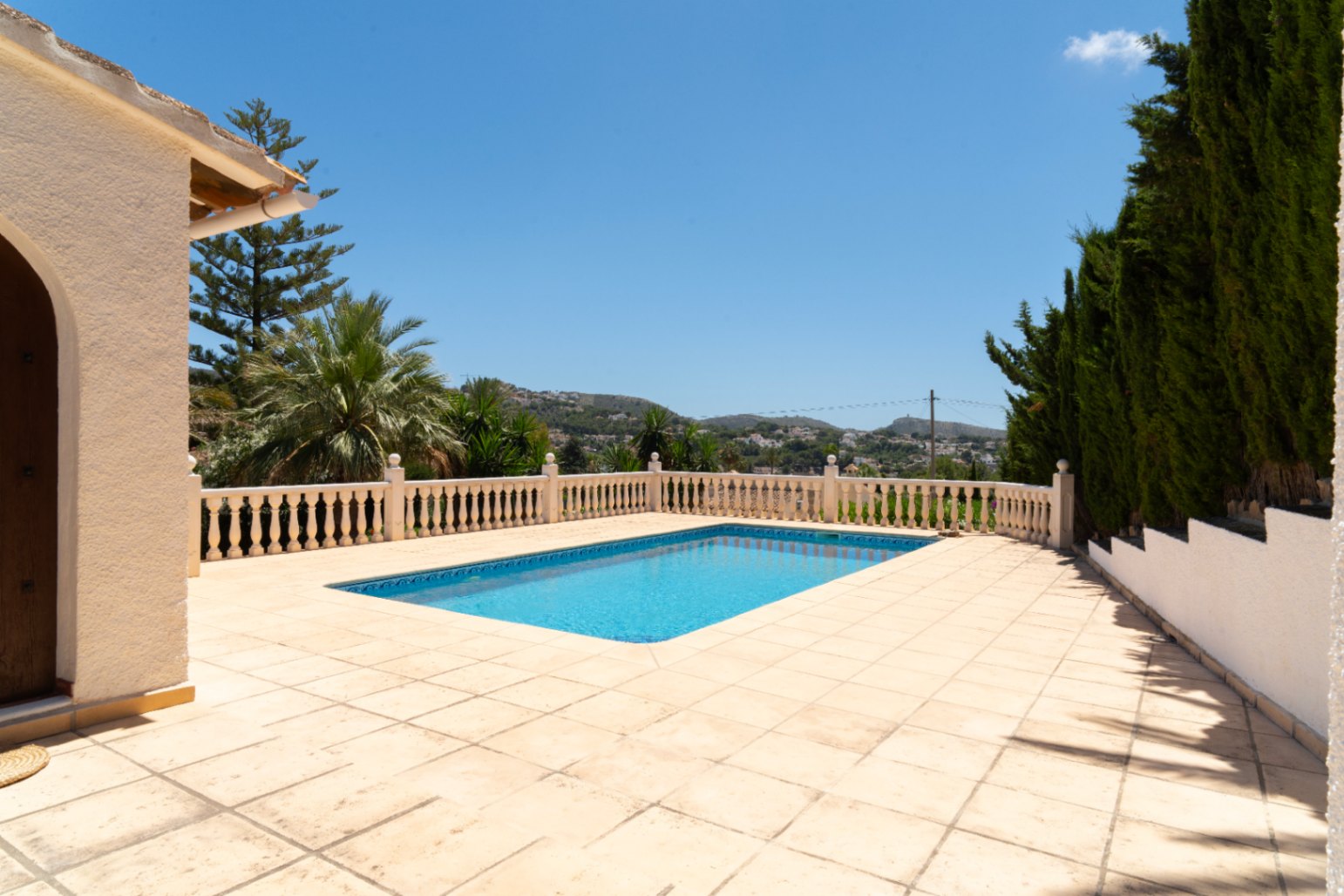 Chalet en venta en Moraira, La Sabatera - 2 dormitorios y piscina