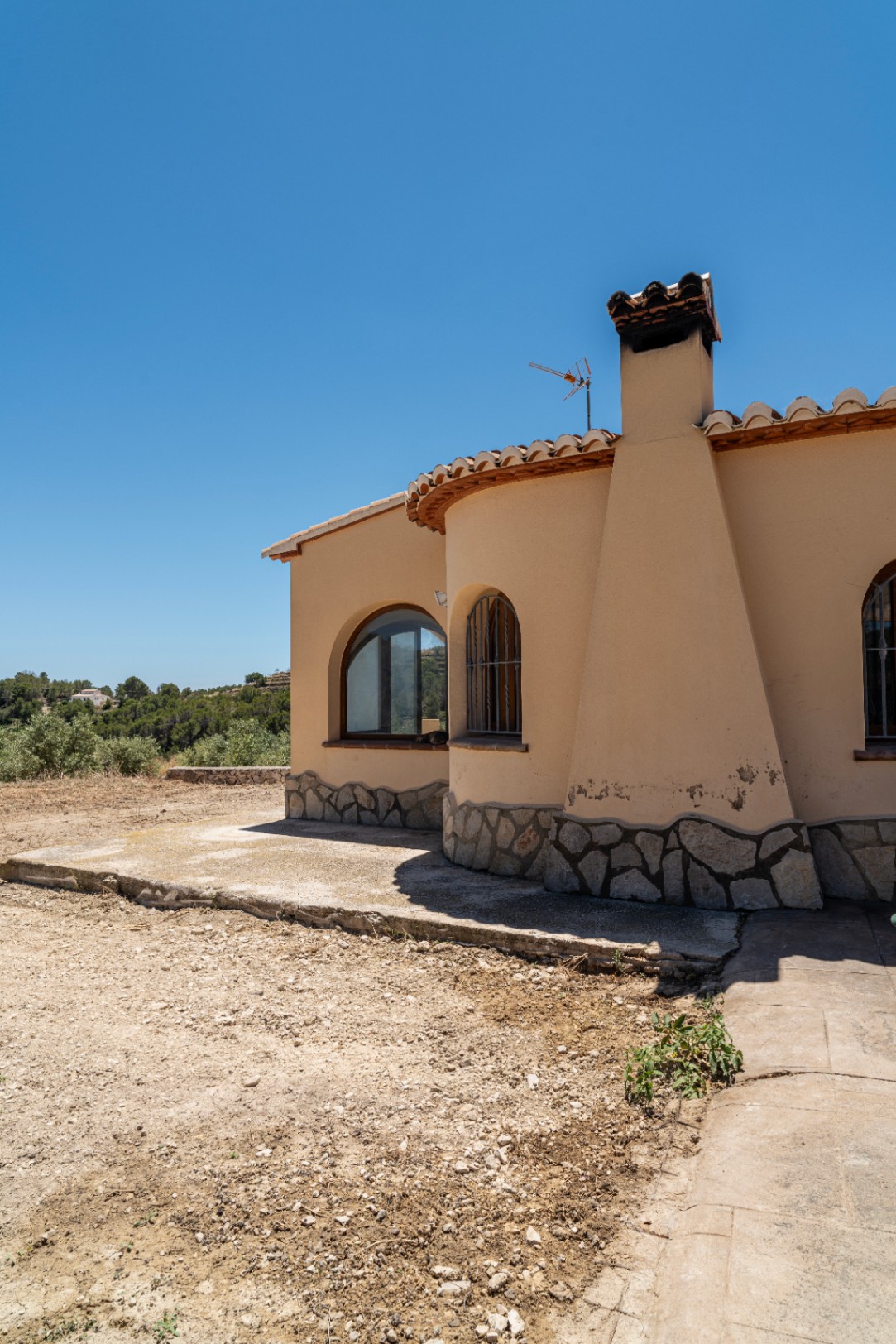 Fantastique propriété à vendre avec vue sur la mer à Benissa.