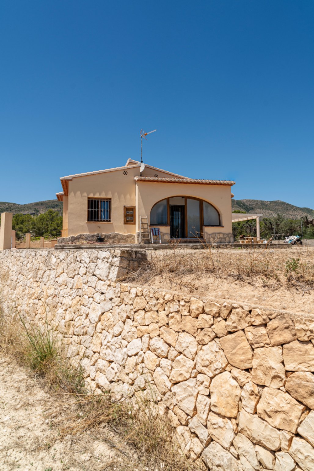 Fantastique propriété à vendre avec vue sur la mer à Benissa.