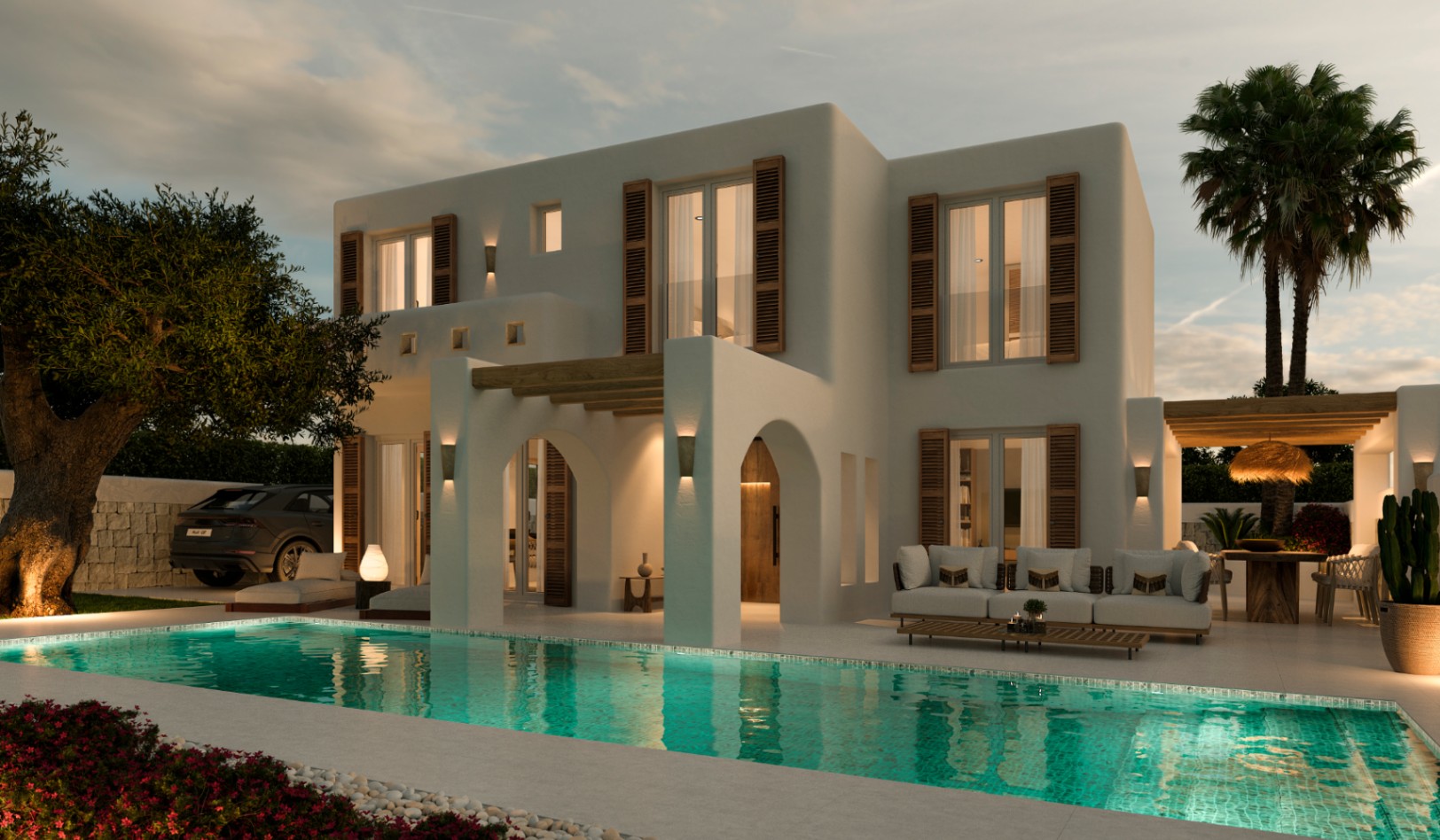 Nieuwe villa te koop in Pedreguer