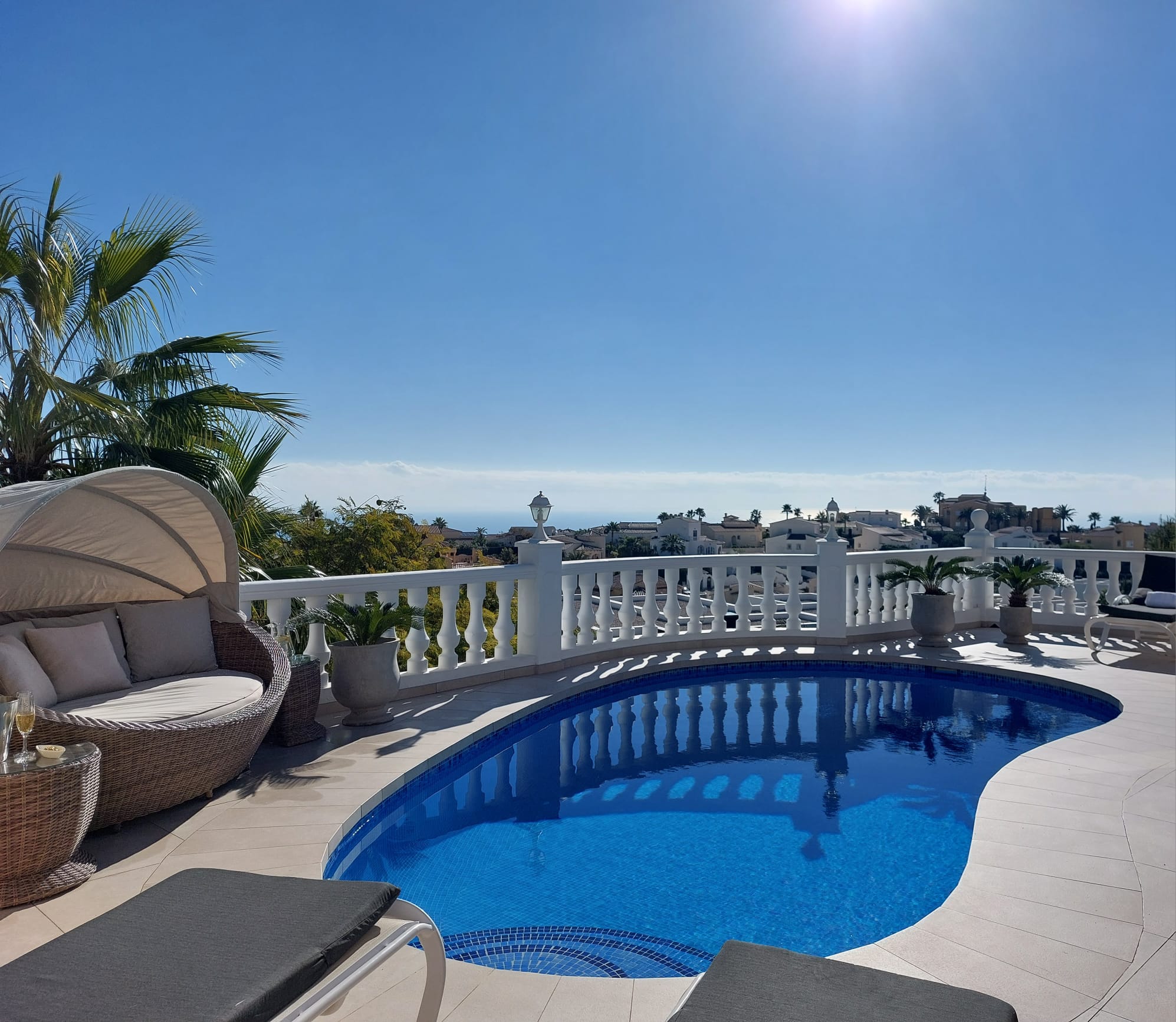 Villa avec vue sur la mer à Cumbre del Sol
