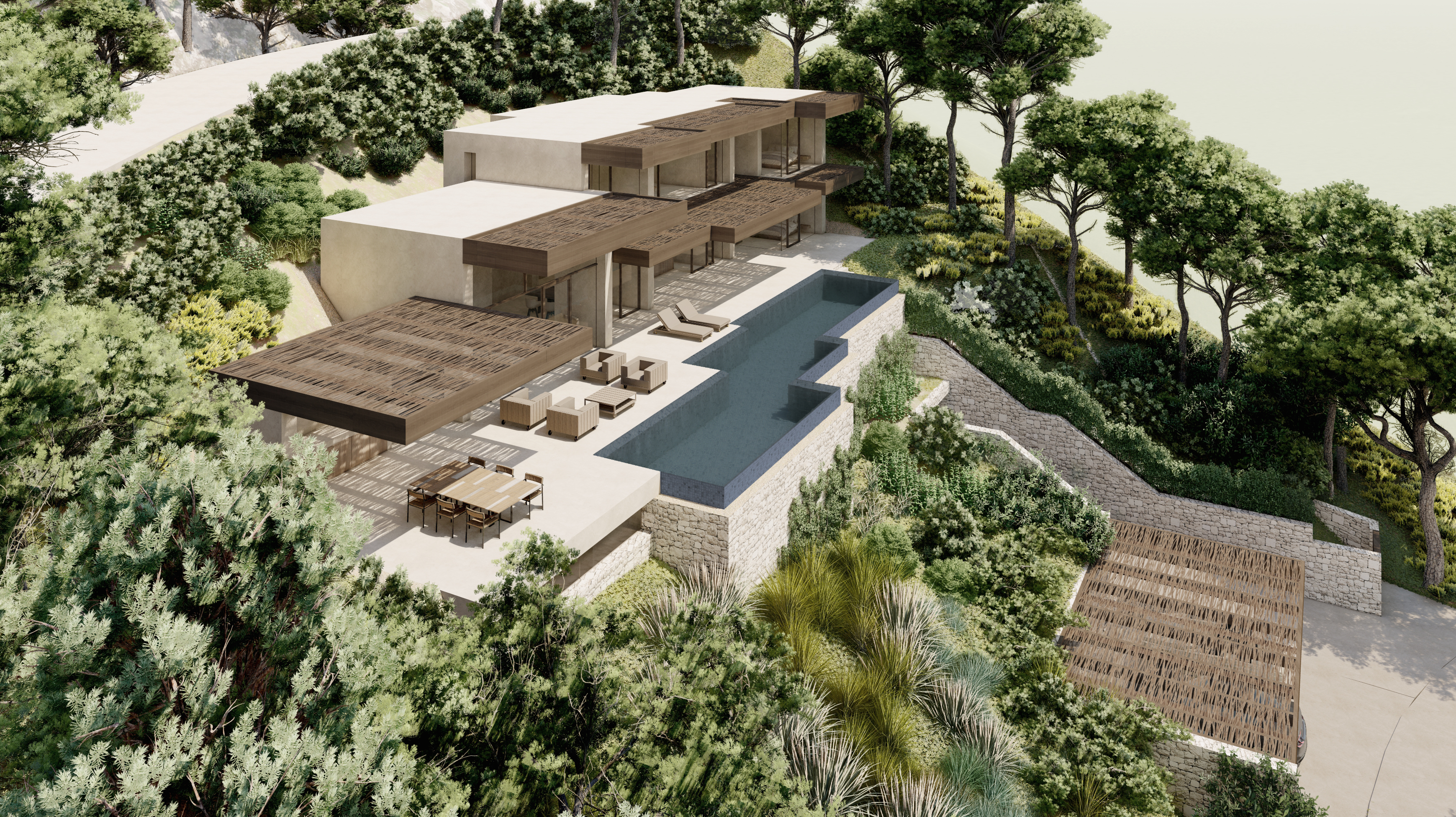 Exclusieve design villa te koop in Benissa
