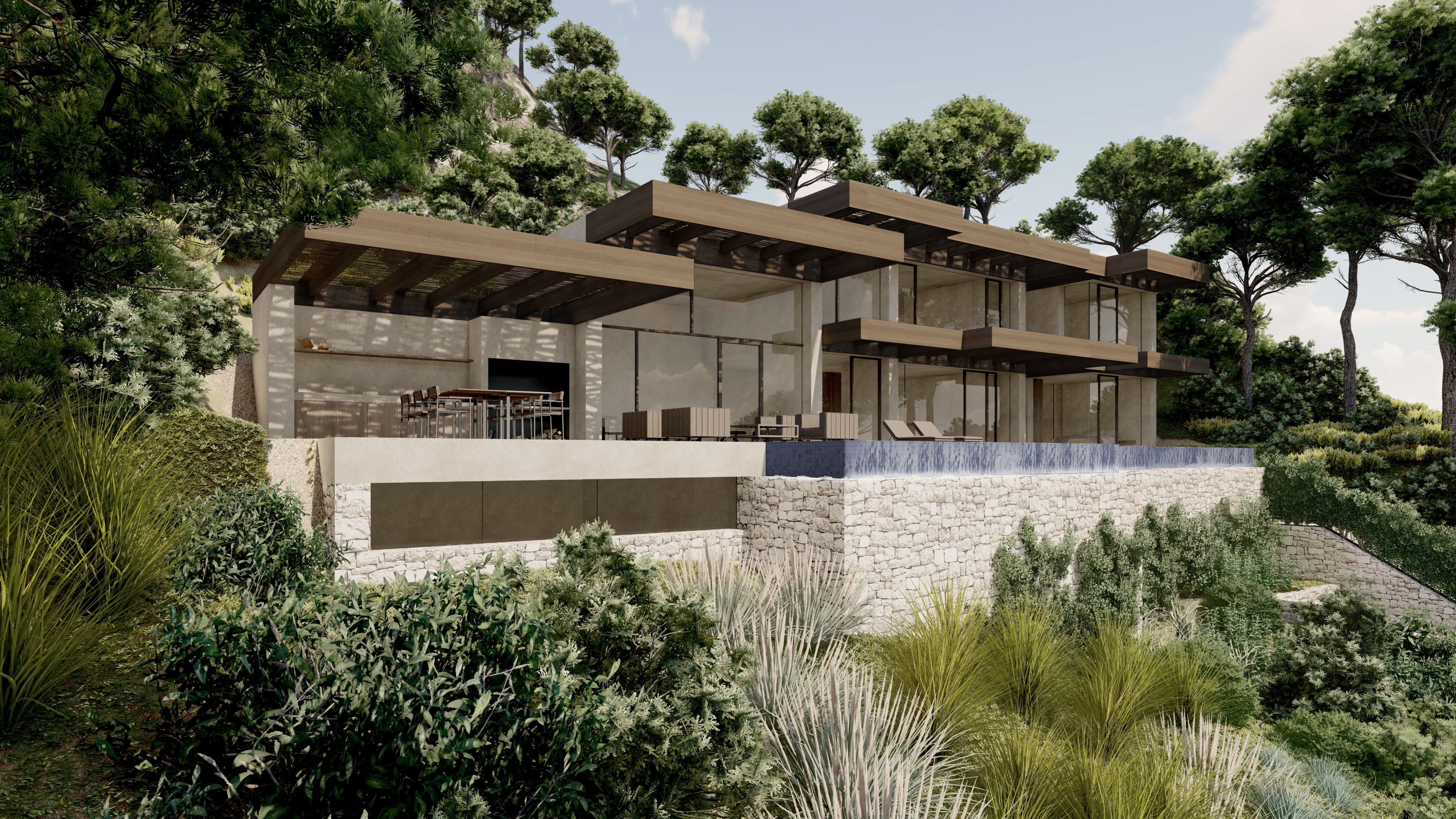 Exclusieve design villa te koop in Benissa