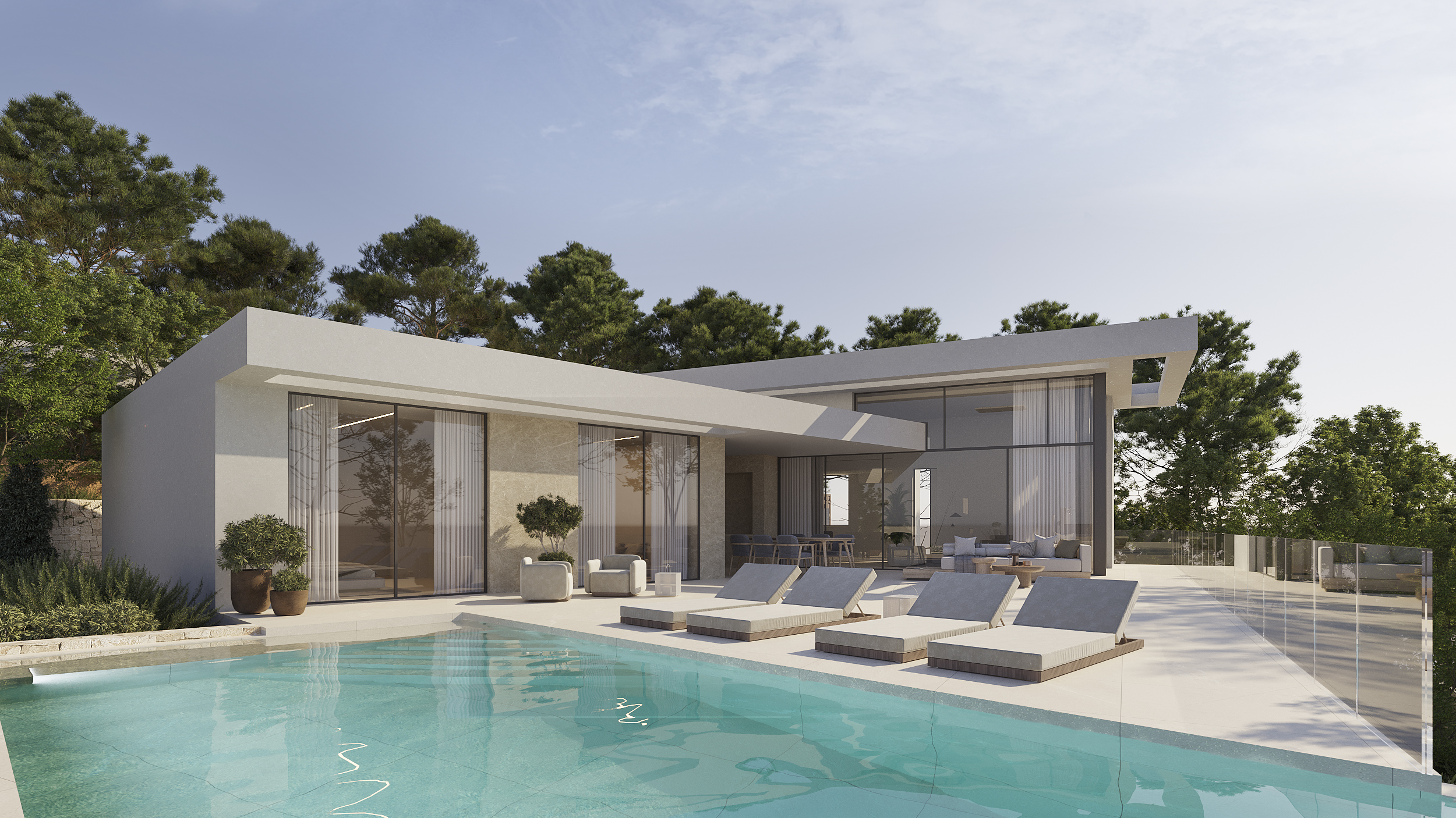 New modern villa project in Benitachell